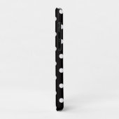 Coques Case-Mate iPhone Love Hearts Polka Motif Monogramme (Dos/Gauche)