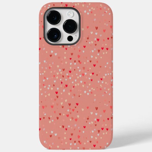 Coques Case-Mate iPhone Love Hearts Valentine (Verso)