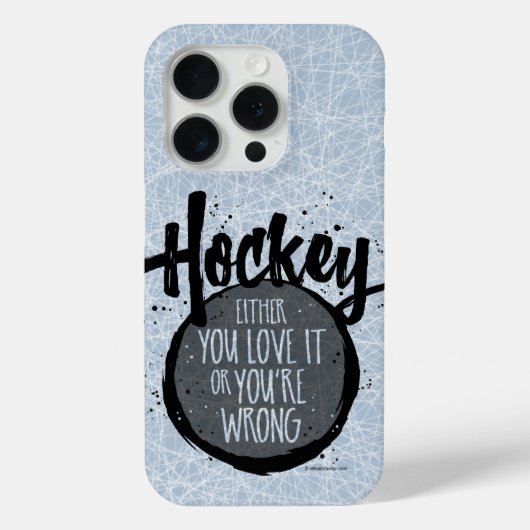 Coques Case-Mate iPhone Love Hockey (Verso)