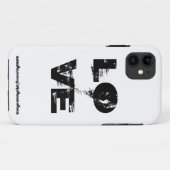 Coques Case-Mate iPhone Love Iphone Noir et Blanc (Dos (Horizontal))