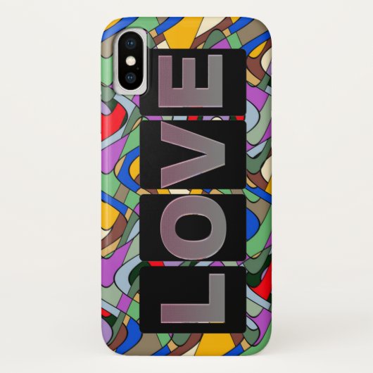 Coques Case-Mate iPhone Love iPhone X Cover (Dos)