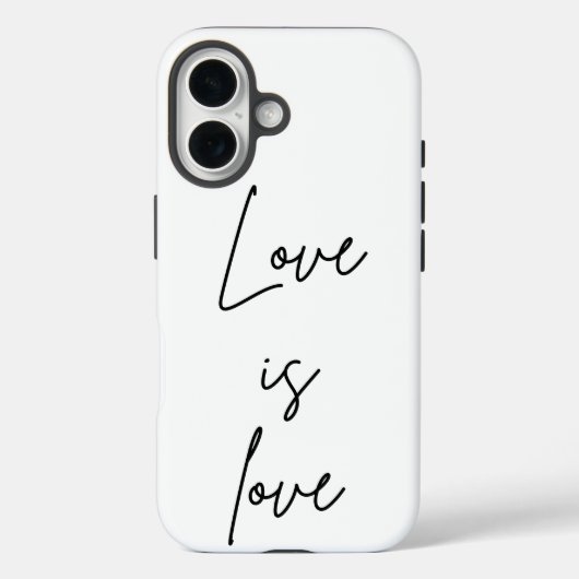 Coques Case-Mate iPhone Love is love (Verso)