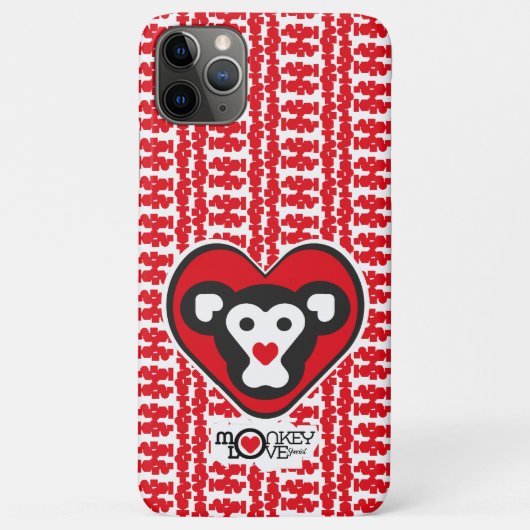 Coques Case-Mate iPhone LOVE MONKEY LOVE SPECIAL by Masanser (Dos)
