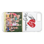 Coques Case-Mate iPhone Love My Grandbabies with Photo (Dos (Horizontal))