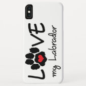 Coques Case-Mate iPhone Love My Labrador (Dos)