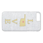 Coques Case-Mate iPhone LOVE Oklahoma State Map Coeur mobile (Dos (Horizontal))