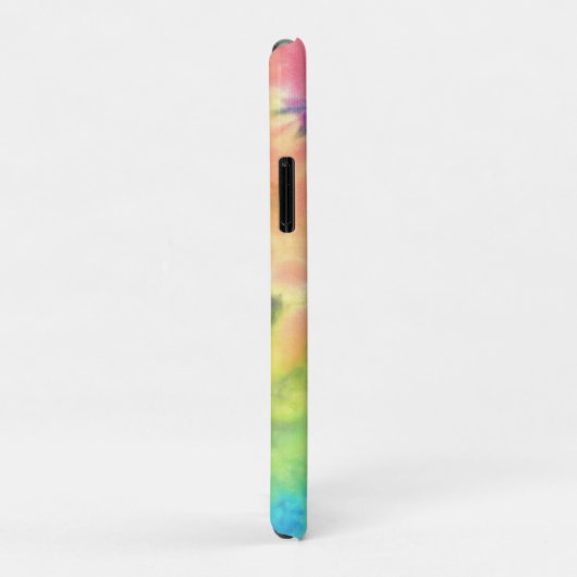Coques Case-Mate iPhone Love Peace Hippie Pastel Rainbow Batik Tie Dye (Dos/Droite)