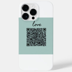 Coque Pour Pour iPhone 14 Pro Max Love QR Code
