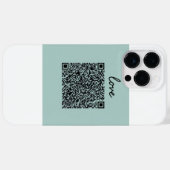 Coques Case-Mate iPhone Love QR Code (Verso (horizontal))