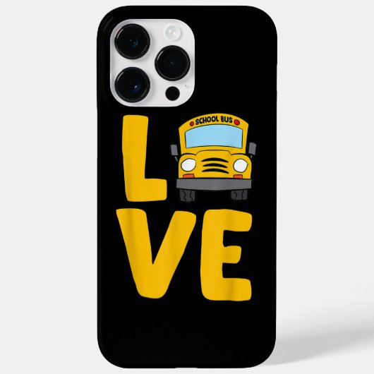 Coques Case-Mate iPhone Love School Bus Driver Schoolbus Busdriver (Verso)