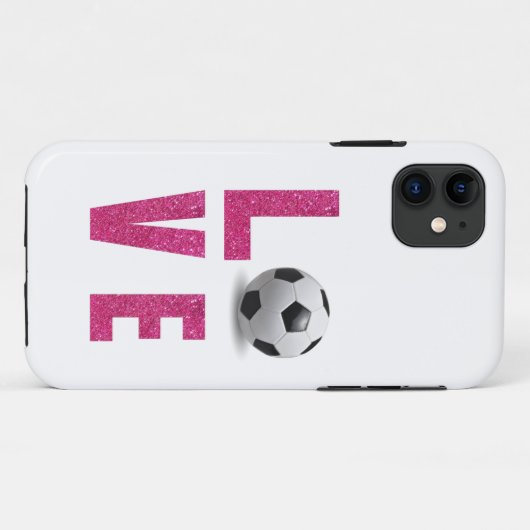 Coques Case-Mate iPhone Love Soccer (Dos (Horizontal))
