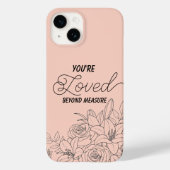 Coques Case-Mate iPhone Loved beyond measure  (Verso)