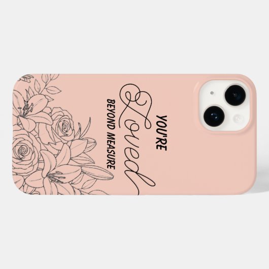 Coques Case-Mate iPhone Loved beyond measure  (Verso (horizontal))