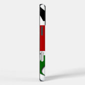 Coques Case-Mate iPhone Lovely Hearts Kenya : Drapeau Art Motif (Verso / Droite)