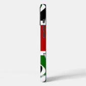 Coques Case-Mate iPhone Lovely Hearts Kenya : Drapeau Art Motif (Verso / Gauche)