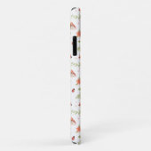 Coques Case-Mate iPhone Lovely Little Ladybugs Floral | Monogramme (Dos/Droite)