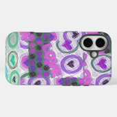 Coques Case-Mate iPhone Lovely Love Heart Motif Art Imprimer (Verso (horizontal))