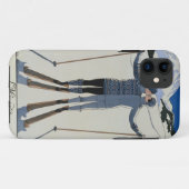 Coques Case-Mate iPhone <Lovers in the Snow> par Georges Barbier (Dos (Horizontal))