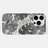 Coques Case-Mate iPhone Luana Aquarelle Tropical Neutral Feuilles (Verso (horizontal))
