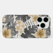 Coques Case-Mate iPhone Luana Aquarelle Tropical Neutral Floral (Verso (horizontal))