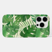 Coques Case-Mate iPhone Luana Aquarelle Tropical Vivid Feuilles (Verso (horizontal))
