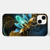 Coques Case-Mate iPhone Luciole de vapeur (Verso (horizontal))