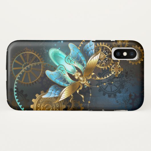 Coques Case-Mate iPhone Luciole de vapeur (Dos (Horizontal))