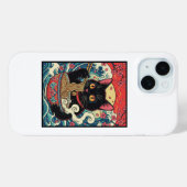 Coques Case-Mate iPhone Lucky Cat Ramen Noodle Art (Verso (horizontal))