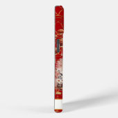 Coques Case-Mate iPhone Lucky Cat With Gold Coins Monogrammed (Verso / Droite)