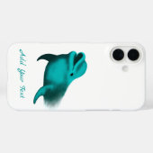 Coques Case-Mate iPhone Lucky Dolphin - Ajouter votre texte (Verso (horizontal))
