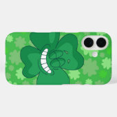 Coques Case-Mate iPhone Lucky Grin Shamrock (Verso (horizontal))