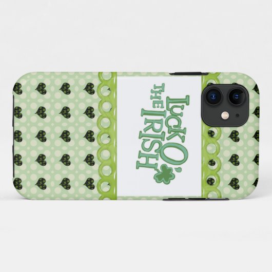 Coques Case-Mate iPhone Lucky Irish (Dos (Horizontal))