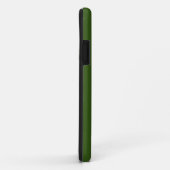 Coques Case-Mate iPhone Lucky Irish Clover Dark Green (Dos/Droite)