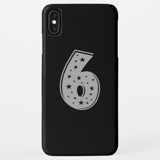 Coques Case-Mate iPhone Lucky Numéro 6 Joyeux anniversaire (Dos)