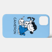 Coques Case-Mate iPhone Lucy Hugging Snoopy (Verso (horizontal))