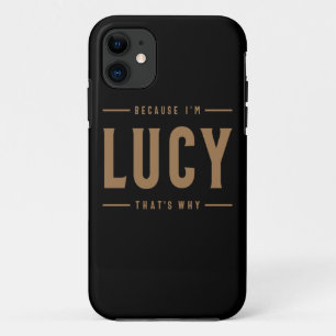 Case-Mate iPhone Case Lucy Nom Personnalisé Anniversaire Nom Lucy