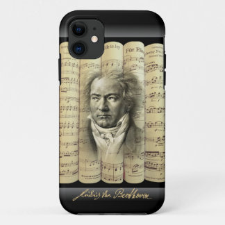 Case-Mate iPhone Case Ludwig van Beethoven~Rolled Classic Sheet Music~
