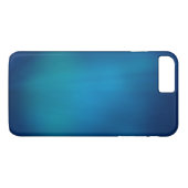 Coques Case-Mate iPhone Lueur profonde bleue sous-marine (Dos (Horizontal))