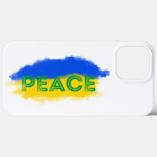Case-Mate iPhone Case L'Ukraine bleue et jaune inspire la paix ni la gue