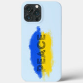 Coques Case-Mate iPhone L'Ukraine bleue et jaune inspire la paix ni la gue (Verso)
