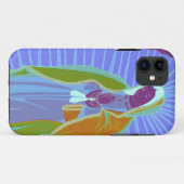 Coques Case-Mate iPhone L'ultraviolet de Guadalupe (Dos (Horizontal))