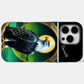 Coques Case-Mate iPhone Lumière Aigle Douce D'Une Pleine lune (Verso (horizontal))
