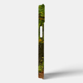 Coques Case-Mate iPhone Lumière au bout d'un tunnel d'arbres (Verso / Droite)