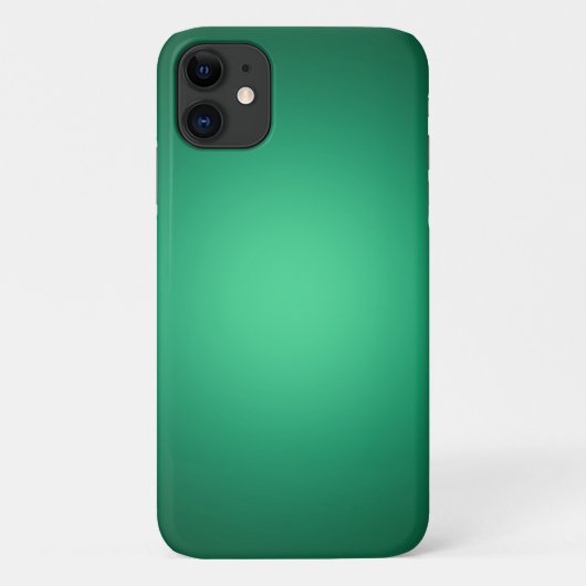 Coques Case-Mate iPhone Lumière blanche sur vert (Dos)