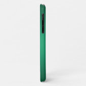 Coques Case-Mate iPhone Lumière blanche sur vert (Dos/Gauche)