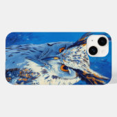 Coques Case-Mate iPhone 🐧 Lumière de Givre (Verso (horizontal))