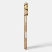 Coques Case-Mate iPhone Lumière de luciole en bois rustique Photo Carré pe (Verso / Droite)
