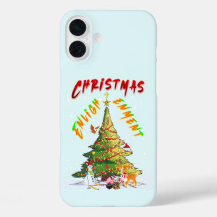Coques iPhone 16 Plus Lumière de Noël