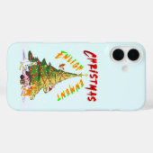 Coques Case-Mate iPhone Lumière de Noël (Verso (horizontal))