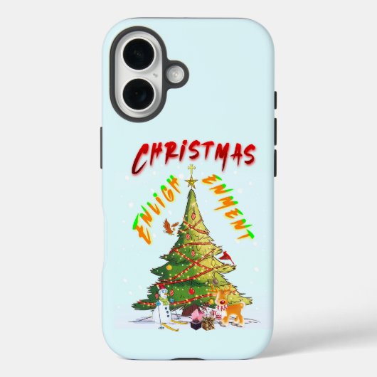 Coques Case-Mate iPhone Lumière de Noël (Verso)